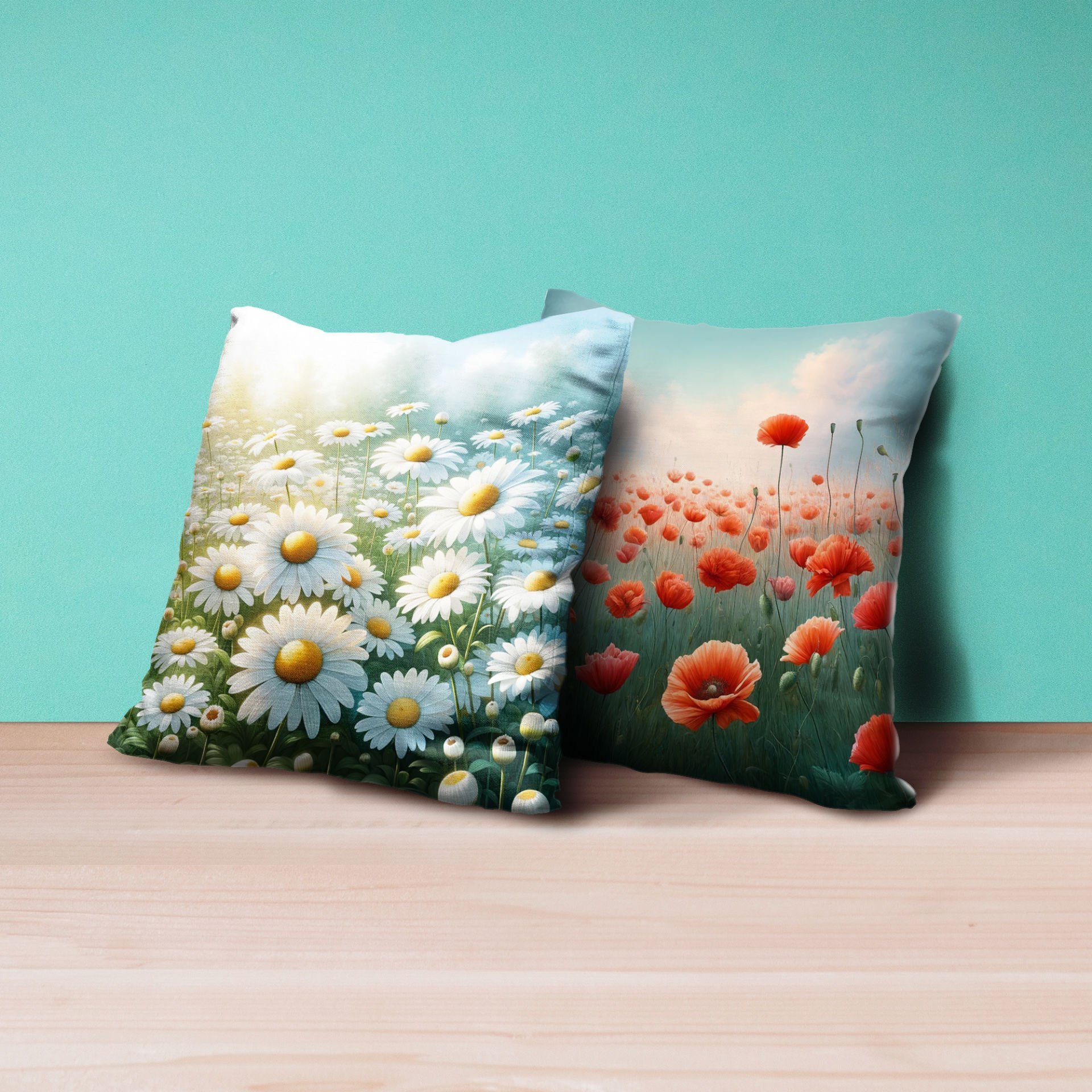 Bahar Serisi - Papatya (40x40 cm)