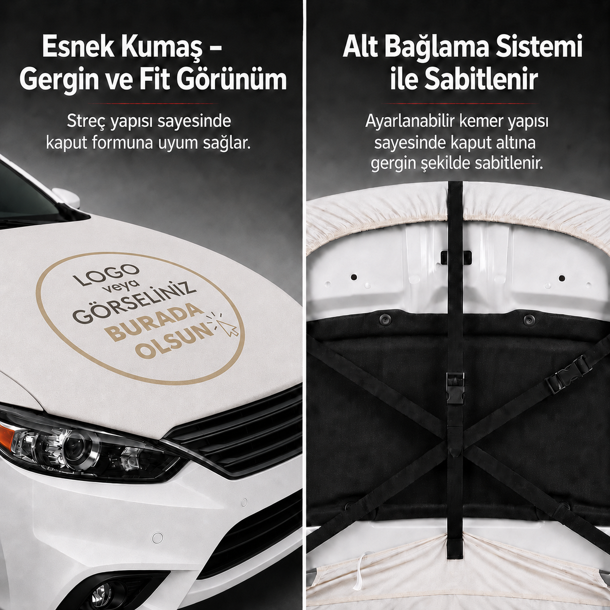 Car Cover Kişiye Özel Baskılı