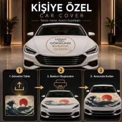 Car Cover Kişiye Özel Baskılı