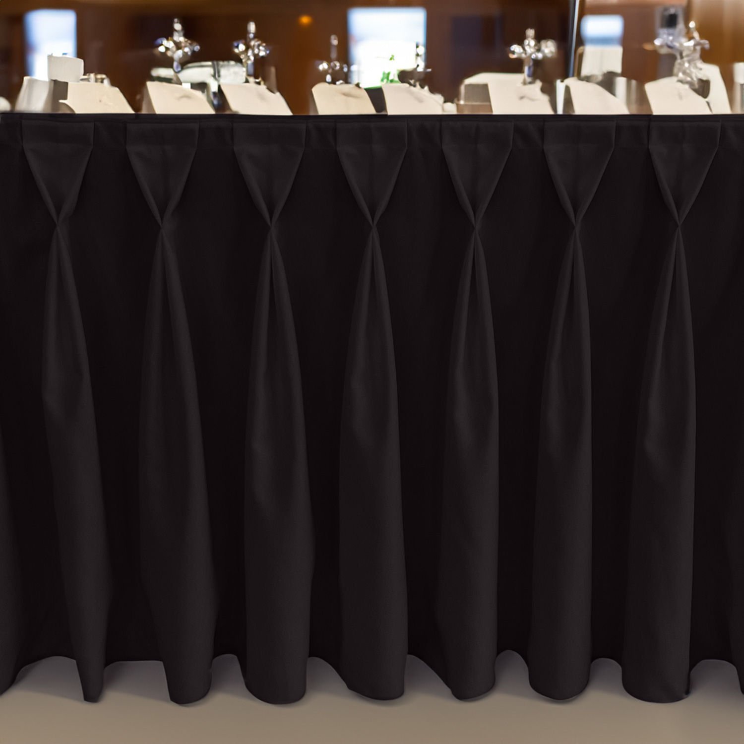DIAMOND MASA ETEKLİĞİ (SKIRTING) STANDART ÖLÇÜ ANTRASİT -  470 Cm Genişlik x 73 Cm Yükseklik