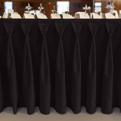 DIAMOND MASA ETEKLİĞİ (SKIRTING) STANDART ÖLÇÜ ANTRASİT -  470 Cm Genişlik x 73 Cm Yükseklik