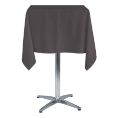 KARE BİSTRO MASA ÖRTÜSÜ GRİ - En : 80 cm Boy: 80 cm