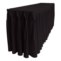 DIAMOND PİLE DİKDÖRTGEN BANKET MASA ÖRTÜSÜ ANTRASİT - En : 45 cm Boy: 160 cm Yükseklik : 73 cm