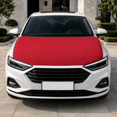 Car Cover Premium Düz Renkler L-XL / 150-130 Cm - Premium Kırmızı