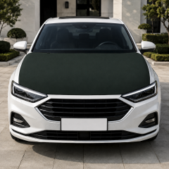 Car Cover Premium Düz Renkler L-XL / 150-130 Cm - Premium  Koyu Yeşil
