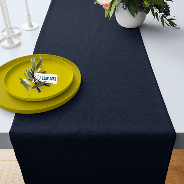 RUNNER LACİVERT (43599) - 50 X 210 CM