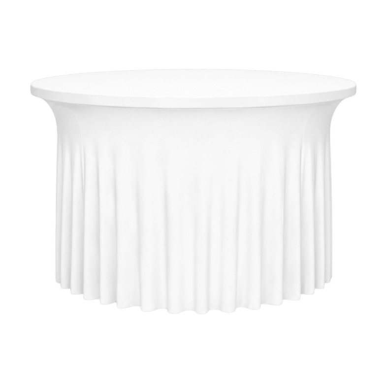 STREÇ FLOW YUVARLAK BANKET MASA ÖRTÜSÜ - 160 GR STREÇ