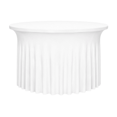 STREÇ FLOW YUVARLAK BANKET MASA ÖRTÜSÜ - 160 GR STREÇ