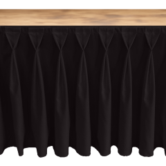 MASA ETEKLİĞİ (SKIRTING) ÖZEL ÖLÇÜ DIAMOND PİLE (%250 Pile) - ANTRASİT