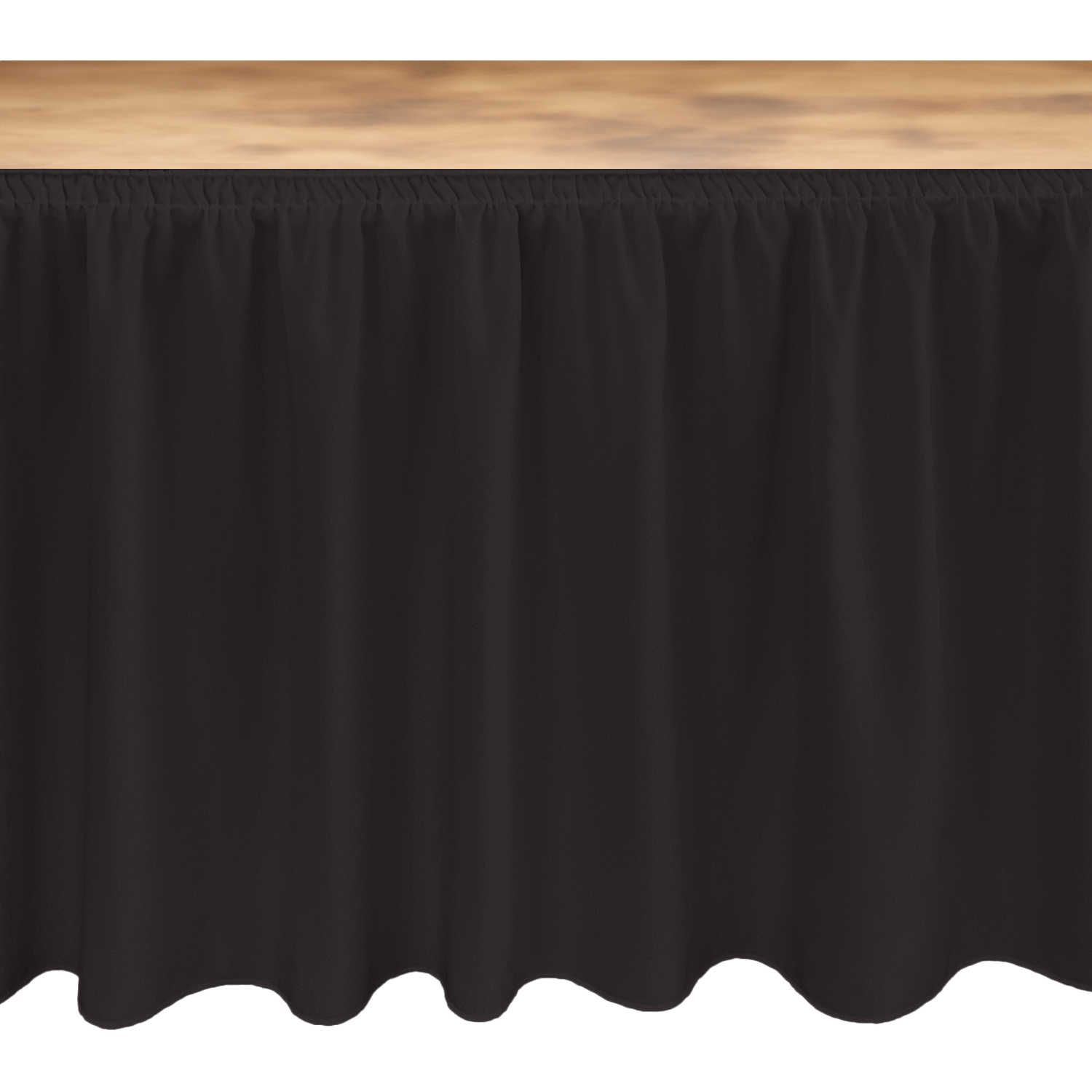 MASA ETEKLİĞİ (SKIRTING) ÖZEL ÖLÇÜ SHIRRED PİLE (%160 Pile) - ANTRASİT