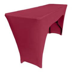 STREÇ DİKDÖRTGEN BANKET MASA ÖRTÜSÜ - 3 TARAFI KAPALI 220 GR STREÇ En : 45 cm Boy: 160 cm Yükseklik : 73 cm - PEMBE